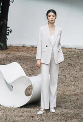 Modern Minimalist Pant Suit